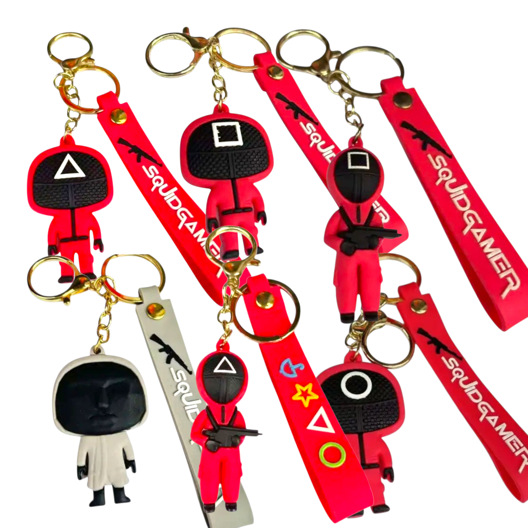 Inspired by Squid Games Keyrings