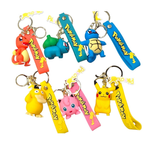 Inspired by Pokémon keyrings