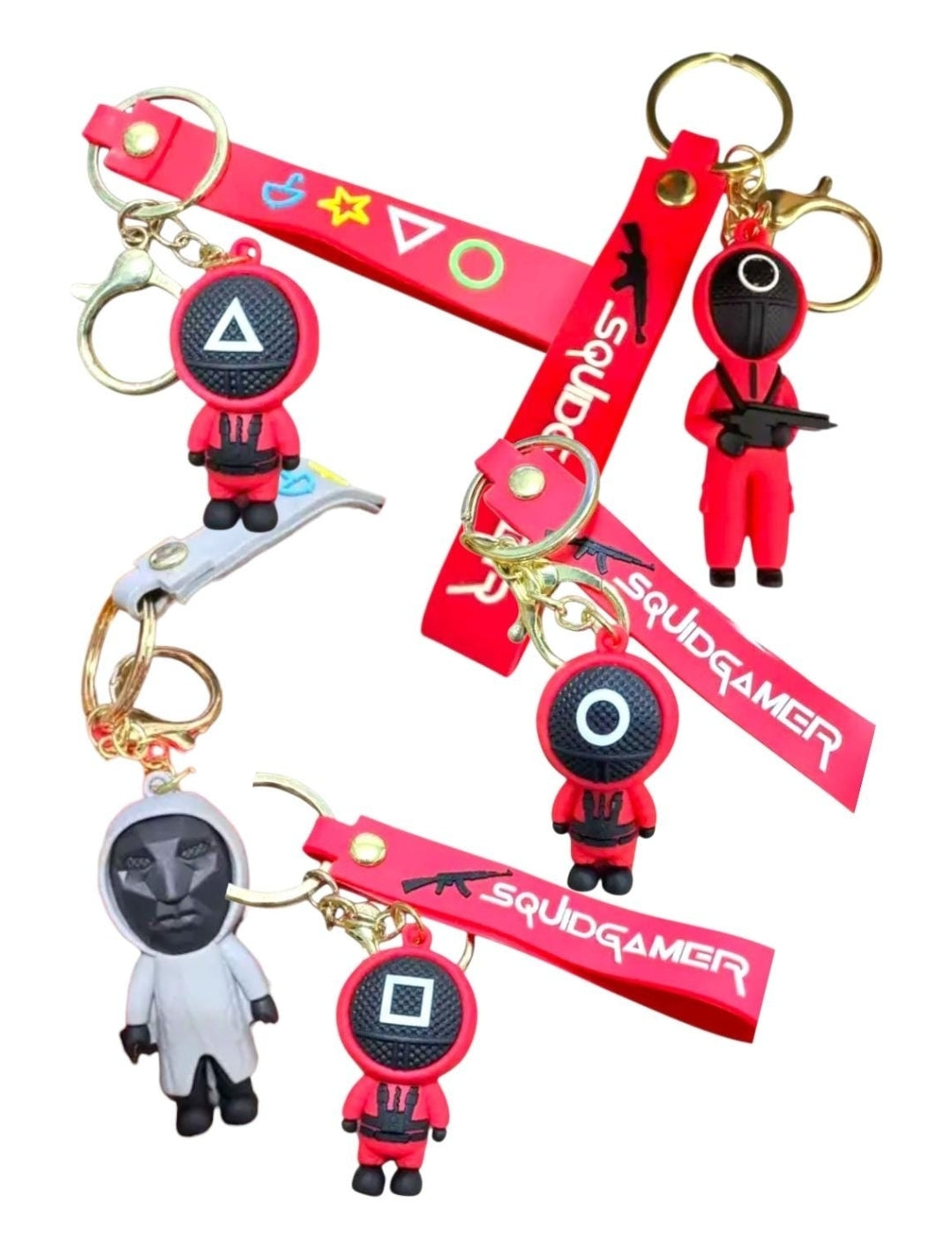 Inspired by Squid Games Keyrings